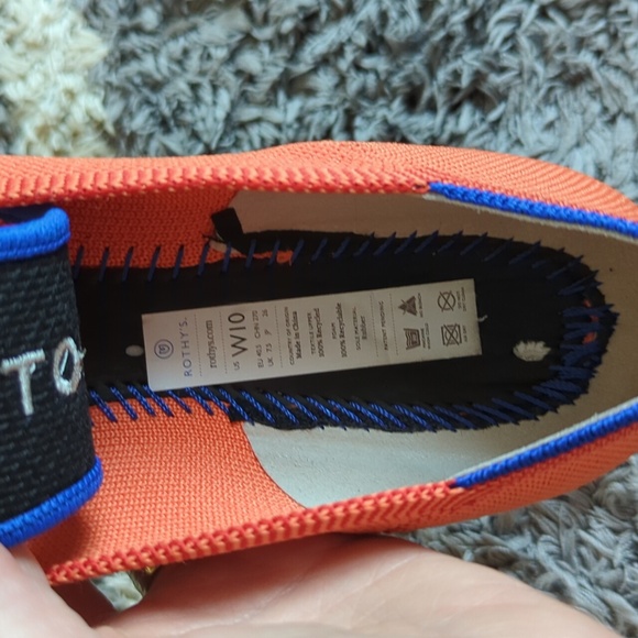 Rothy's Orange Ballerina Flats Size Women's 10 - Picture 5 of 5